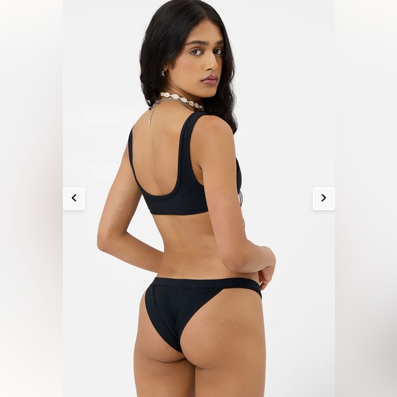 Frankie’s Bikini Cole Ribbed Bikini Set - Picture 2 of 4